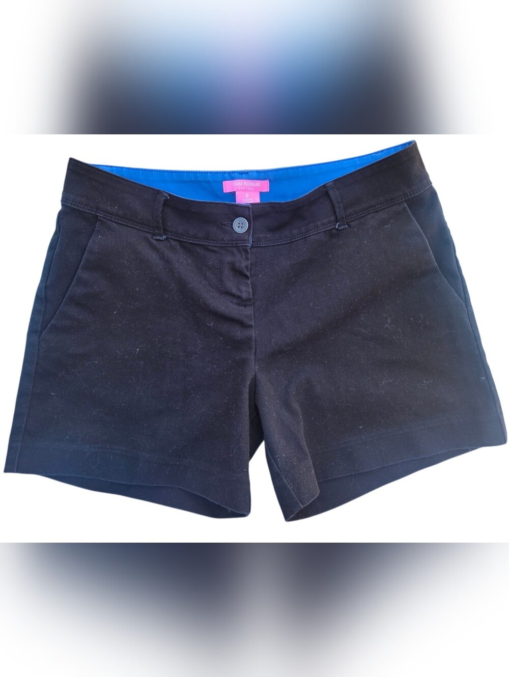 Isaac Mizrahi Black Shorts Size 6